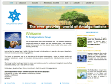 Tablet Screenshot of amalgamationsgroup.co.in